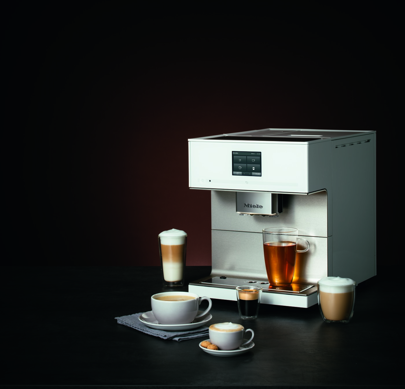 miele cm7550 ecran tactile