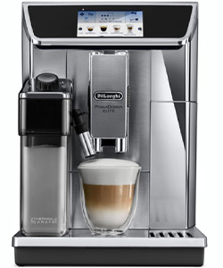 Cafetiere a grain DeLonghi Primadonna Elite 650.85.MS latte macchiato