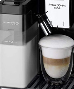 Expresso broyeur Delonghi Primadonna ECAM 610.55.SB lattecrema
