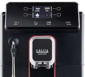 Expresso broyeur Gaggia Magenta Plus interface