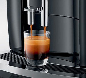 Machine a cafe a grain Jura E4 Pianoblack extraction