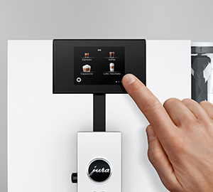 Machine a cafe automatique Jura Ena 8 screen touch