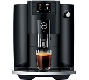 machine a cafe à grainJura E6 Piano Black ecran