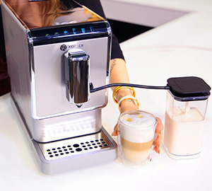 machine a cafe a grain kottea one touche boissons lactees