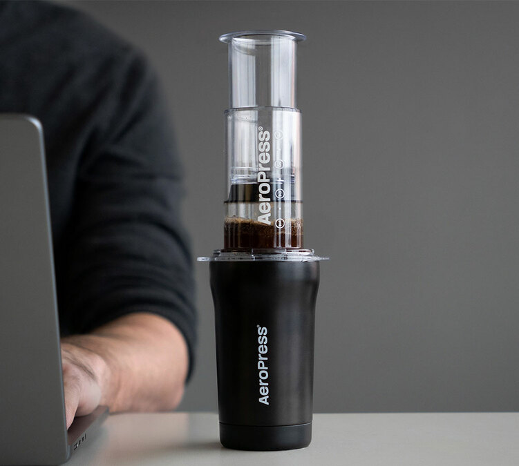 cafetière portable aeropress go plus noir