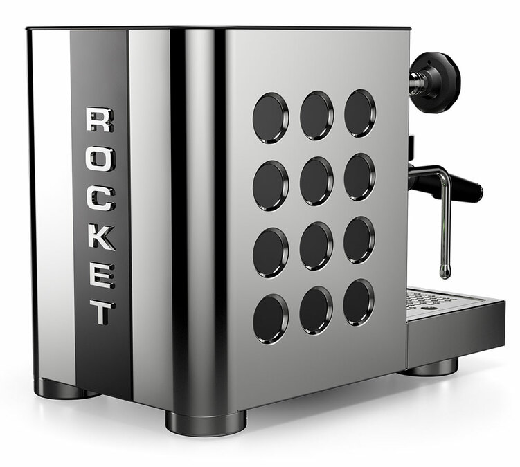 Machine expresso ROCKET Appartamento TCA inox inserts noirs
