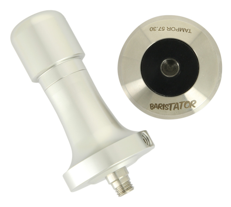 Tamper dynamométrique 57.3 mm Baristator acier inoxydable