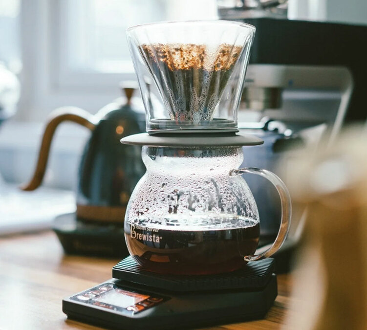 Dripper BREWISTA Smart Dripper en verre pour 2 à 4 tasses