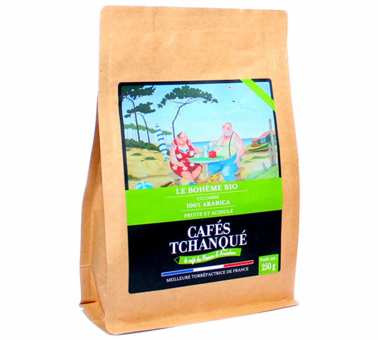cafe en grain colombie cafes tchanque 250g la boheme
