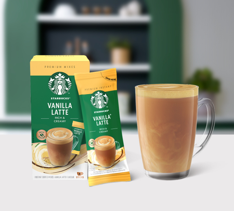 latte en poudre et cafe gourmand vanilla latte starbucks 