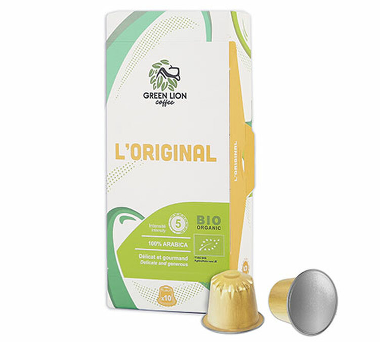 capsules green lion coffee compatibles nespresso 