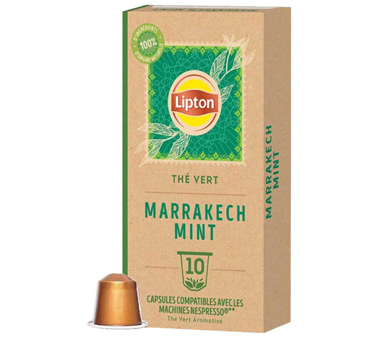 the en capsule the vert marrakech mint lipton 10 capsules