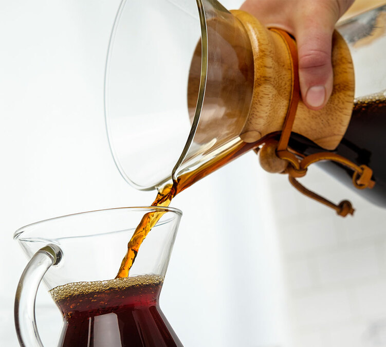 Cafetière filtre en verre Chemex 6 tasses