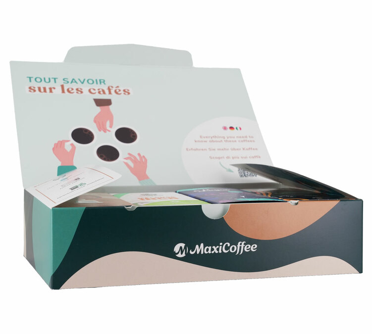 pack decouverte avec coffret capsules compatibles nespresso par 90