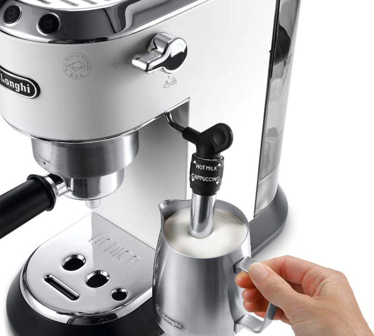 Machine à café avec percolateur DeLonghi Dedica EC695.W
