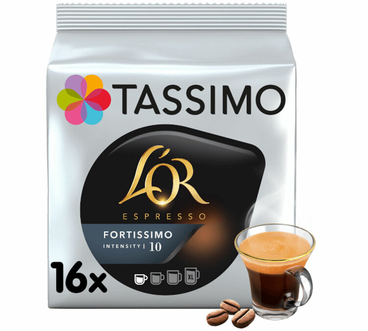 dosettes tassimo lor espresso fortissimo x16