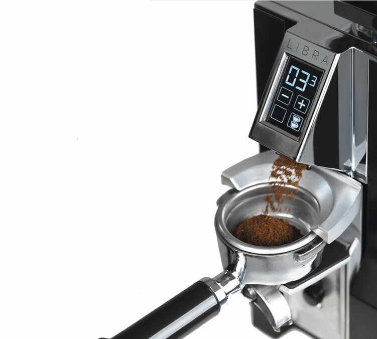 EUREKA Mignon Libra Chrome moulin expresso