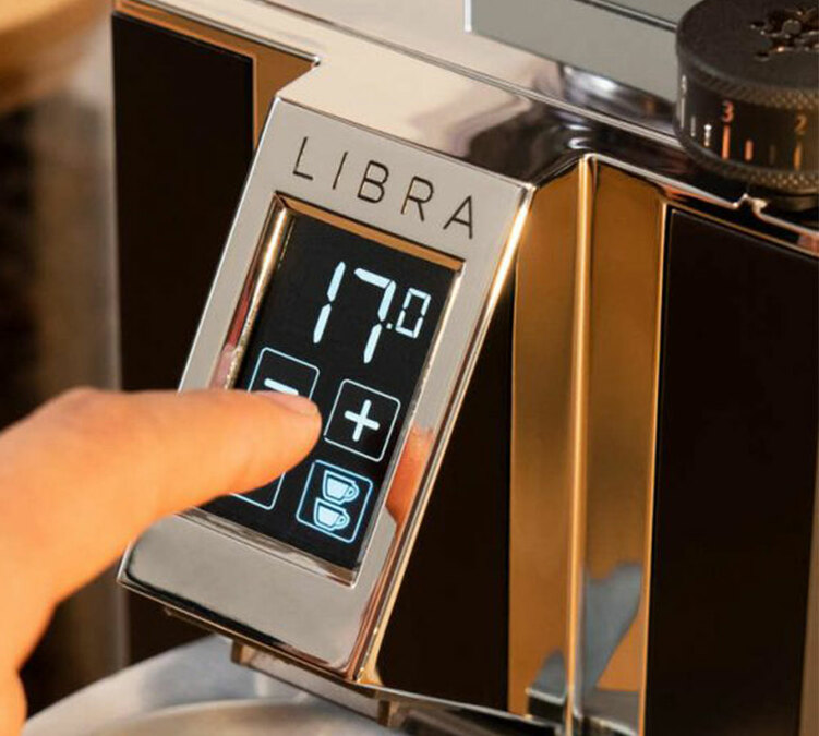 Moulin à café Eureka Mignon Libra écran tactile