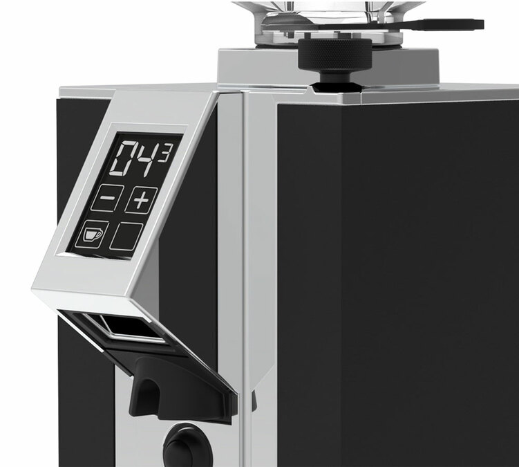 Moulin expresso électrique Eureka Mignon Turbo black chrome