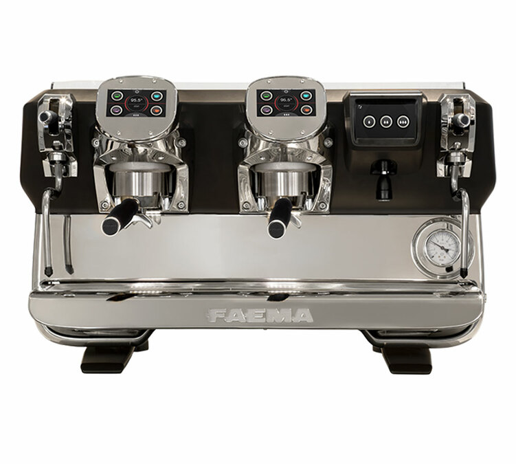 Machine expresso Pro FAEMA E71 Touch 2 groupes noir mat