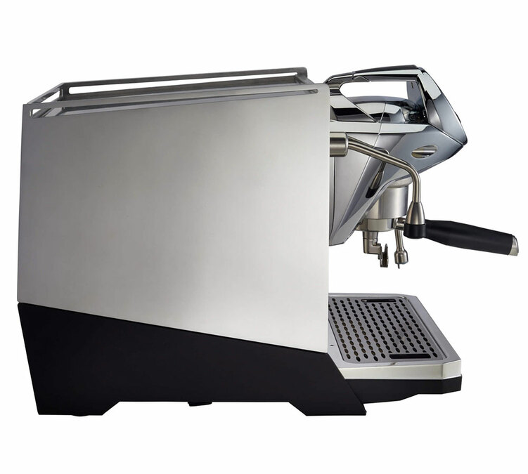 Machine EXPRESSO italienne Faemina aluminium poli et noir