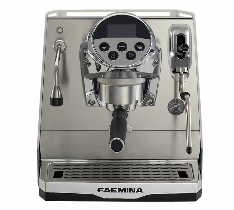 Machine expresso FAEMA Faemina blanc/anodisé clair