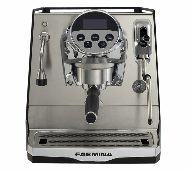 Machine expresso FAEMA Faemina noir/anodisé clair