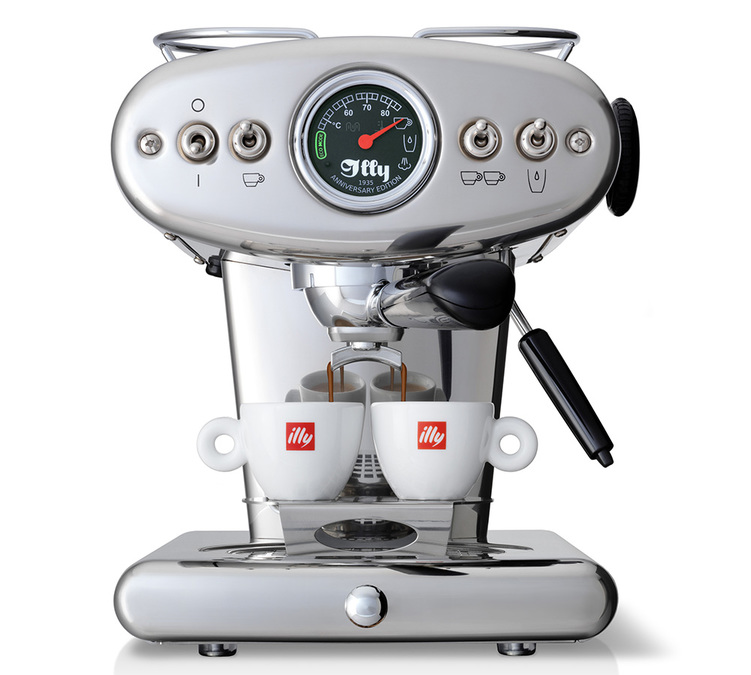 Machine expresso Illy X1 Anniversary ESE & Ground Inox
