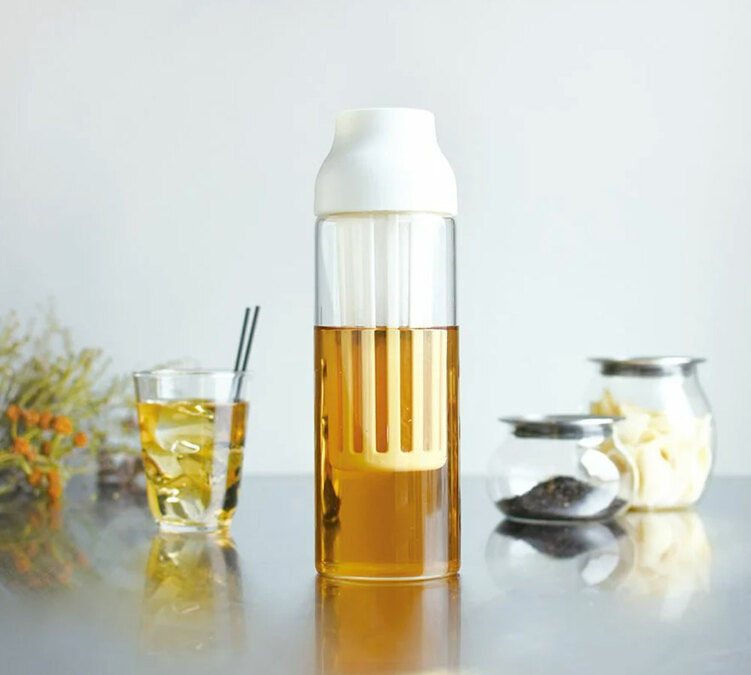 KINTO Capsule blanche 1L pour cold brew ou thé glacé