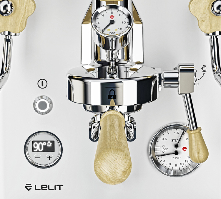Machine à café avec percolateur LELIT BIANCA PL162T-EUCW