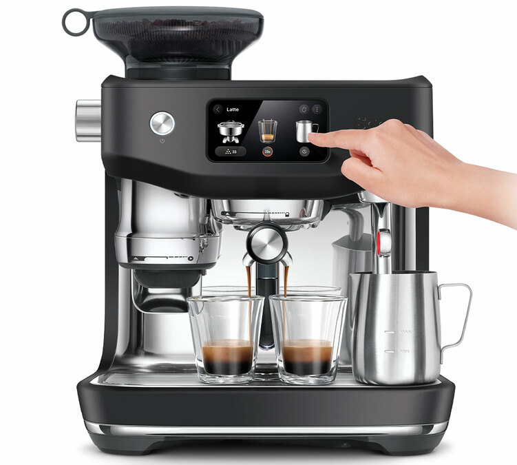 guide barista de la machine expresso SAGE Oracle jet avec moulin intégré black truffle