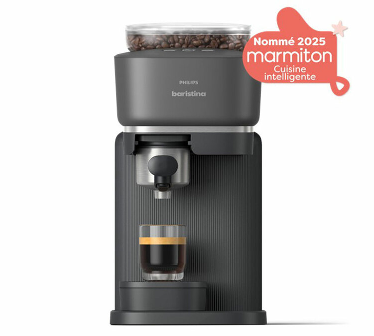 Machine expresso broyeur PHILIPS Baristina BAR300/60 noire