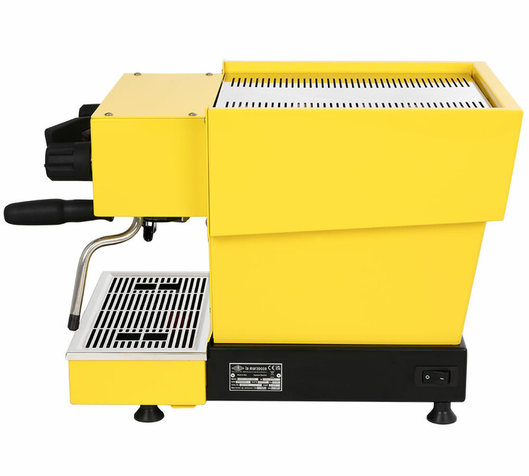Machine expresso LA MARZOCCO Linea Mini jaune avec minuterie