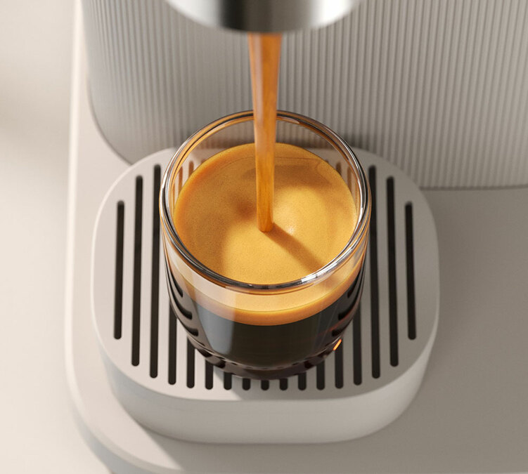 machine à café Philips Baristina blanche