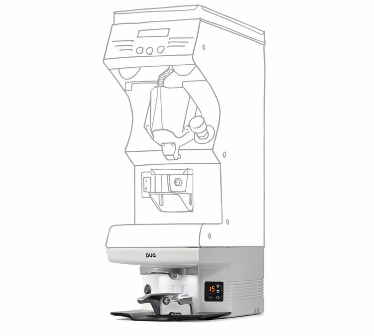 PUQPRESS M6 blanc Tamper motorisé pour professionnels