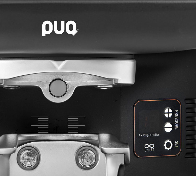 Tamper automatique professionnel PUQpress M6 pour Mythos