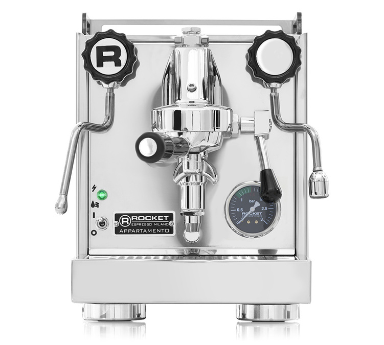 Rocket Espresso Appartamento cuivre machine expresso Semi-pro