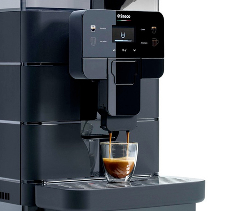 machine a cafe a grains saeco royal black