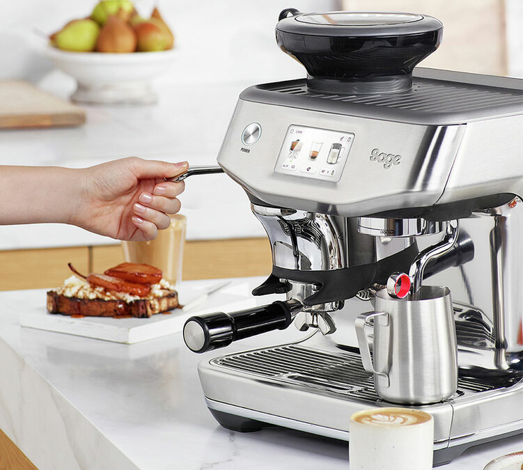 Machine Expresso Sage Barista Touch Impress inox avec Impress Puck