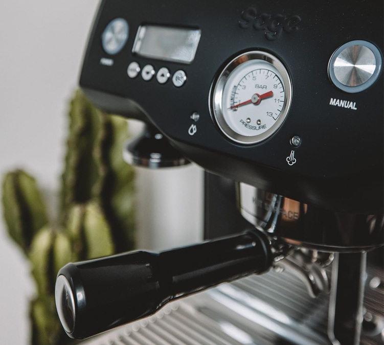 Machine Expresso avec percolateur Sage The Dual Boiler Black Truffle