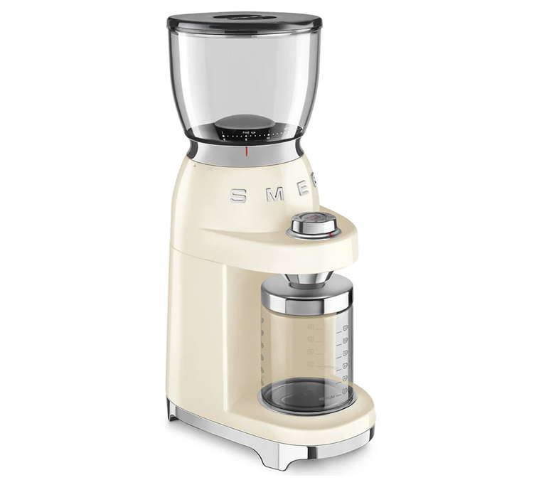 Broyeur à café électrique SMEG CGF01CREU Crème