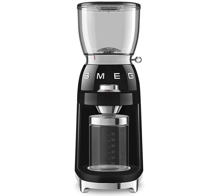 moulin à café SMEG crème CGF01BLEU Années 50