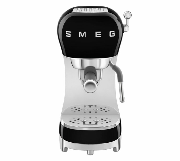 Machine expresso SMEG noir ECF02BLEU Années 50
