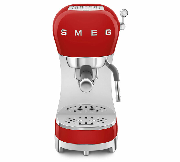 Machine expresso SMEG rouge ECF02RDEU Années 50
