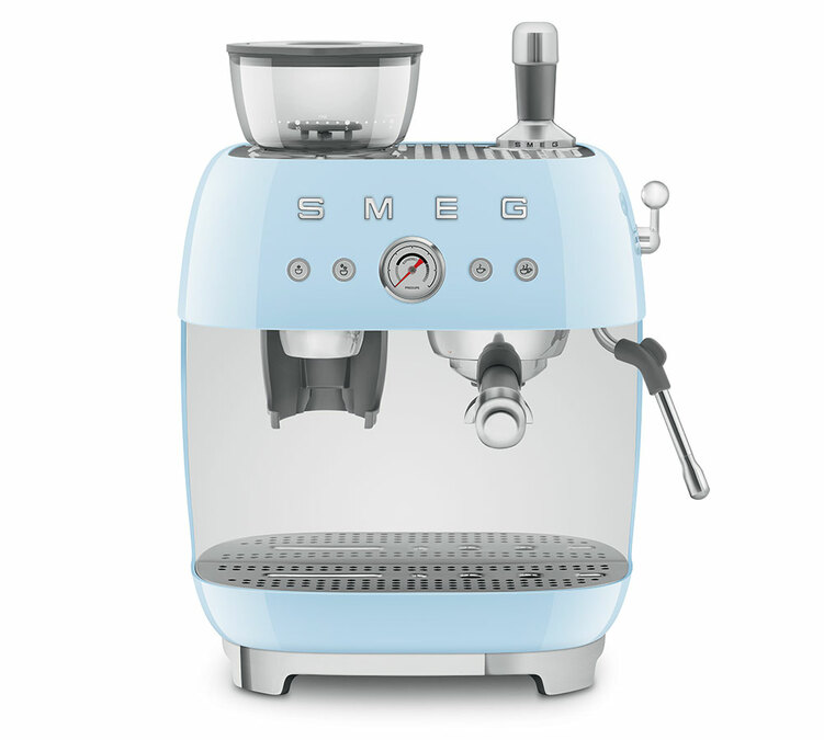 machine expresso SMEG EGF03PBEU bleu azur