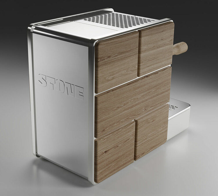 Stone Espresso Slabs oak bois de chêne