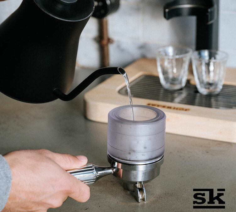 Machine expresso à levier SUPERKOP utilisation