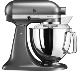 robot patissier kitchenaid gris etain 
