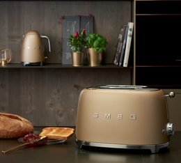 grille pain smeg or mat 2 tranches