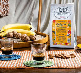 cafe en grain italien corsini bresil santos 250g